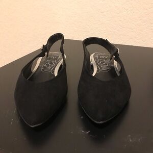 DV by Dolce Vita Black Slingback Flats